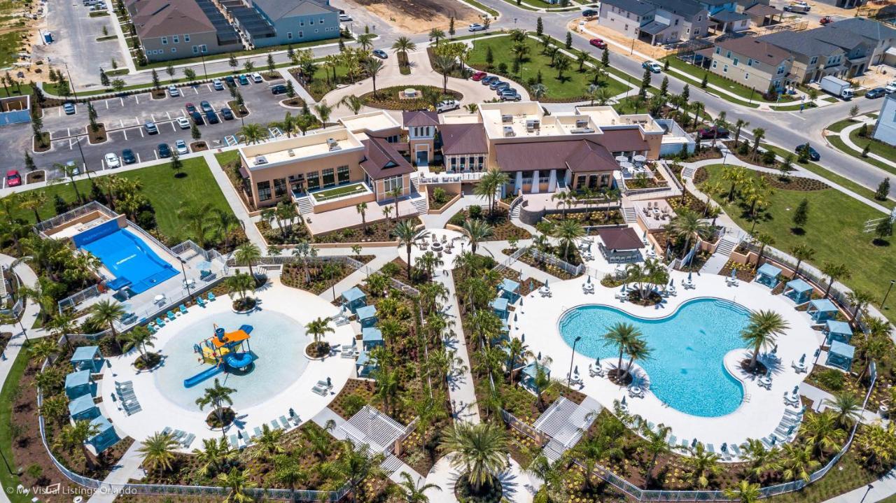 Modern Villa Wprivate Pool&Spa, Free Water Park Orlando Exterior photo