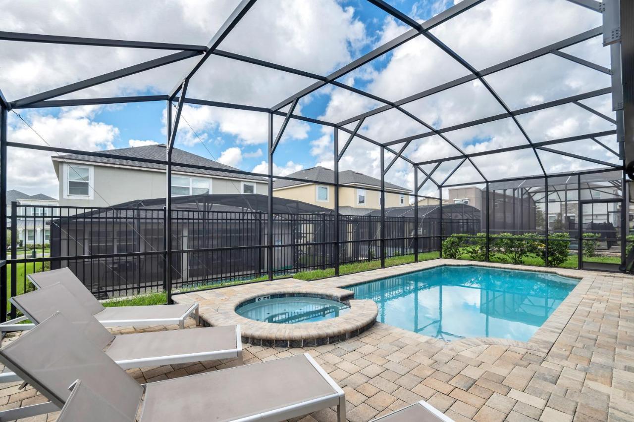 Modern Villa Wprivate Pool&Spa, Free Water Park Orlando Exterior photo
